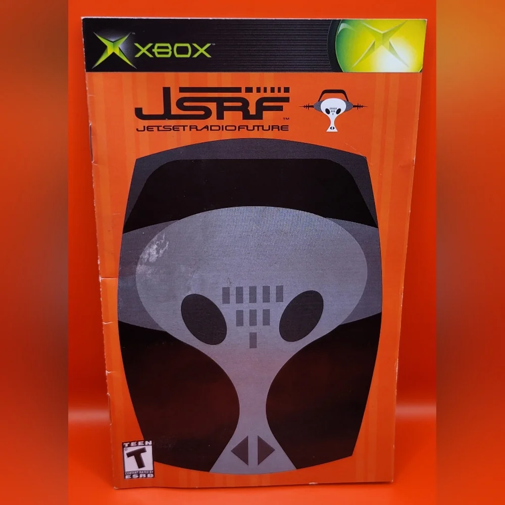 JSRF Jet Set Radio Future XBOX Instruction Manual Only
